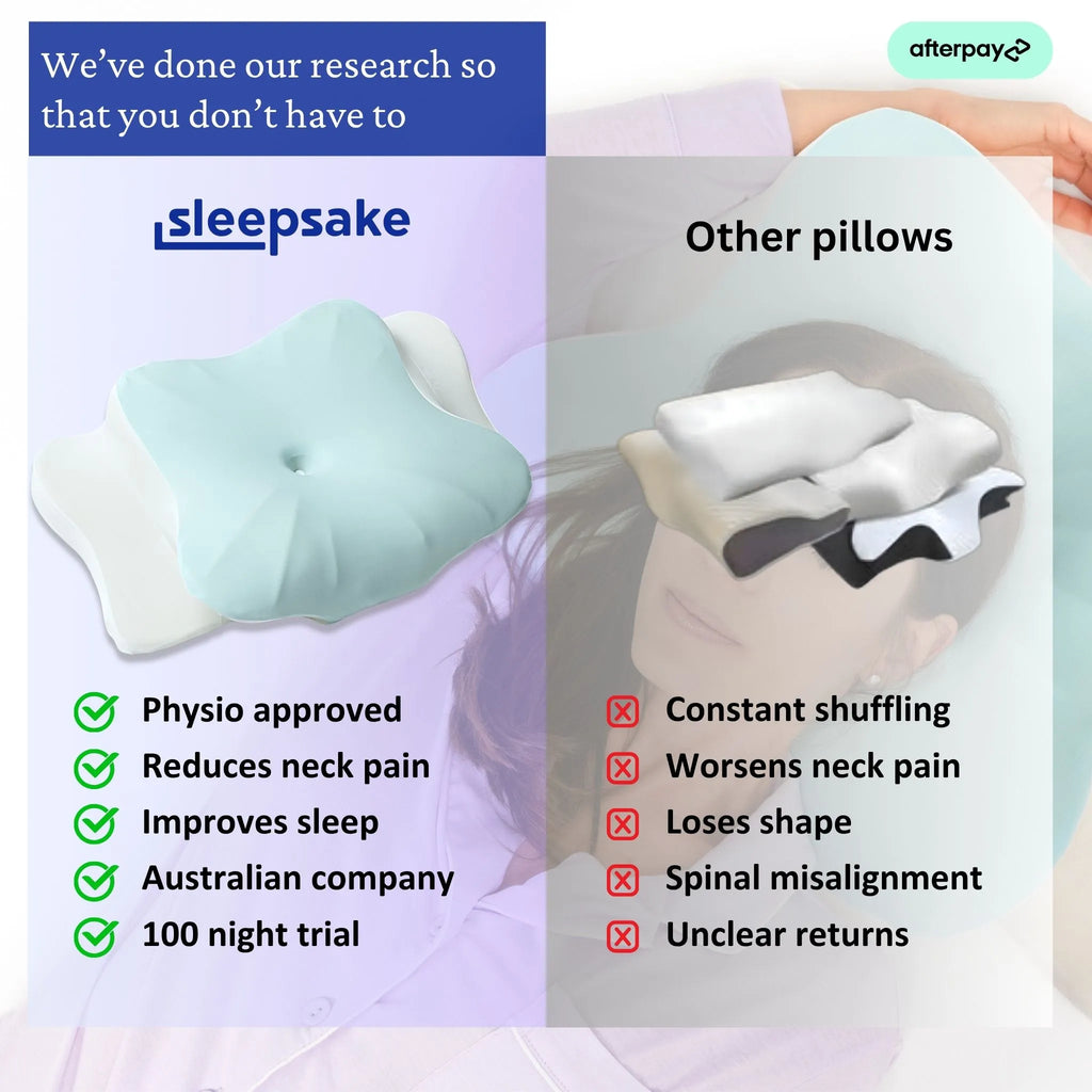 Comparison of Sleepsake Butterfly pillow with other pillows highlighting benefits and drawbacks.